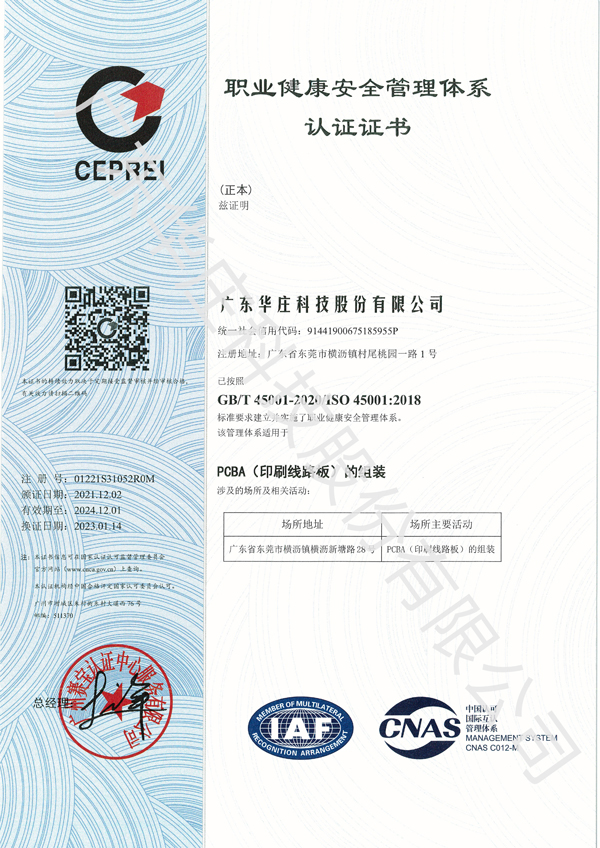 ISO45001：2018